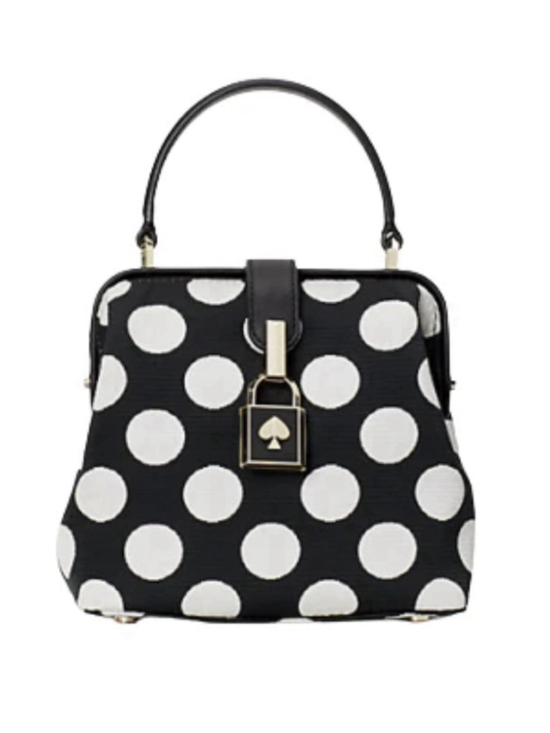 kate spade new york Handbags - Kate Spade New York Bikini Dot Mini Bag Black White NWOT